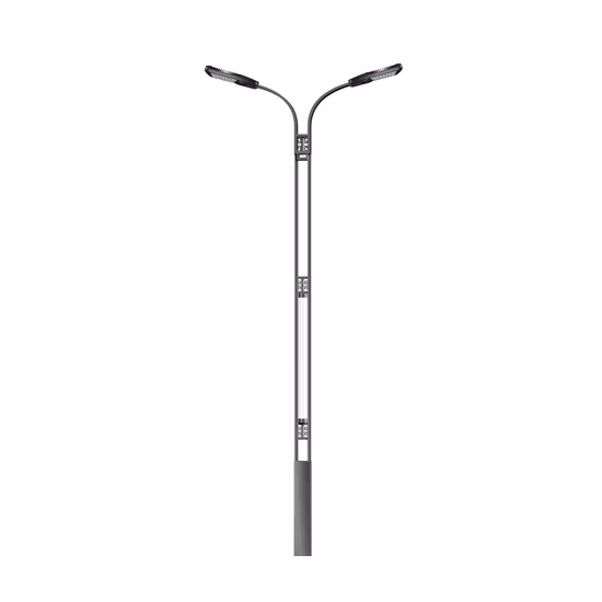 Poste de luz de calle solar de material de aluminio de alta calidad de los fabricantes