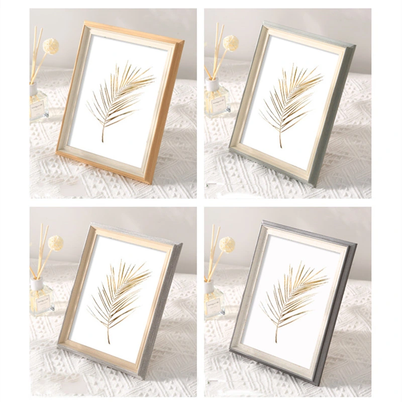 European Style Small Photo Frame Set up Table Small Fresh Solid Wood Photo Frame 0696