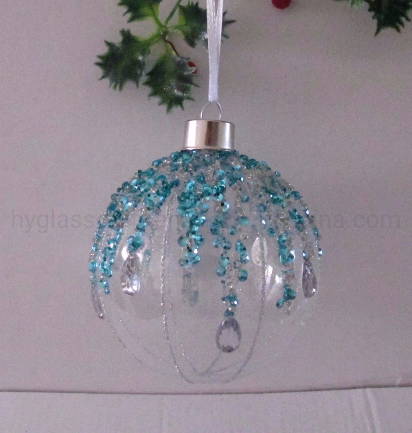 2020 New Design Handing Glass Ball Tree Decoration