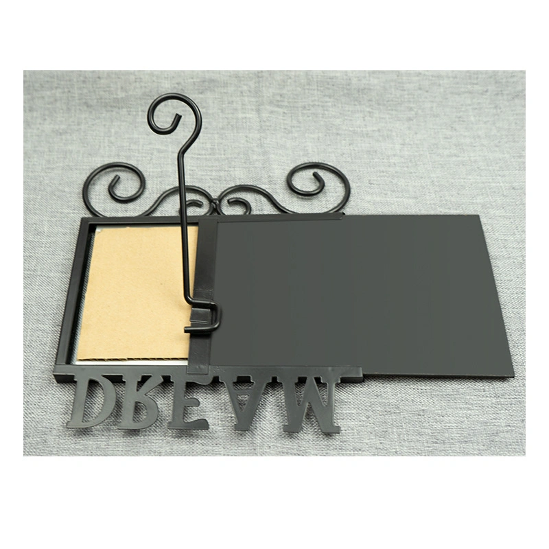 Design Sense Picture Frame Set Iron Wall Picture Frame High Grade Metal Horizontal Picture Frame