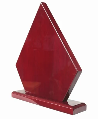 Artesanía de placa de premios de madera